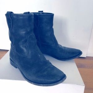 Isabel Marant Washed Leather Boots